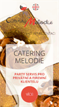 Mobile Screenshot of cateringmelodie.cz
